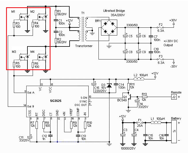 FHP60N06B應用電路